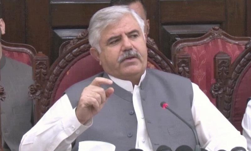 K-P CM holds Centre responsible for blackmail calls from Afghanistan